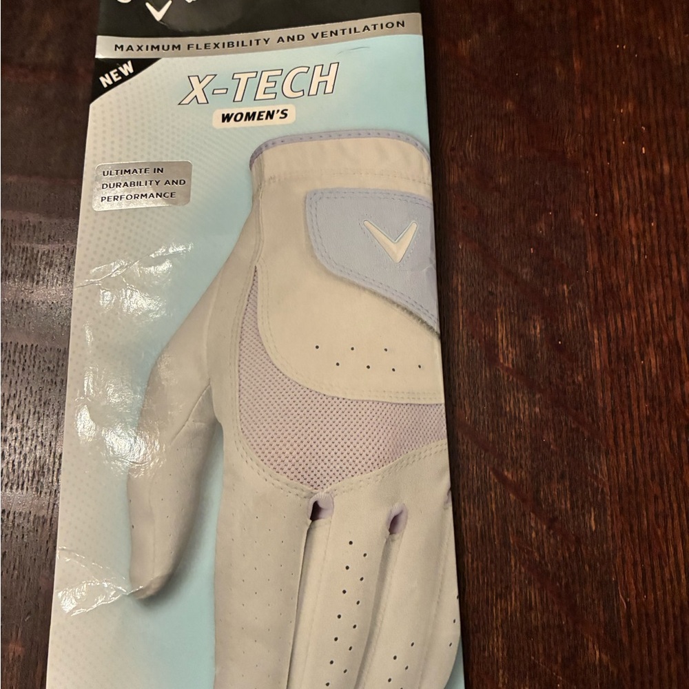 NIP Callaway Women's X-Tech Golf Glove - Medium & Left Hand